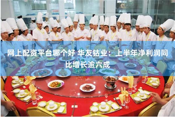 网上配资平台哪个好 华友钴业：上半年净利润同比增长逾六成
