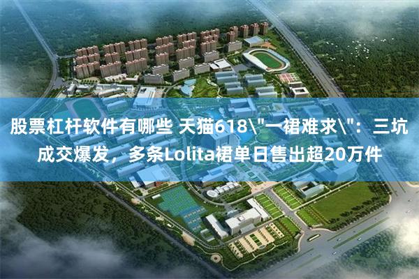 股票杠杆软件有哪些 天猫618
