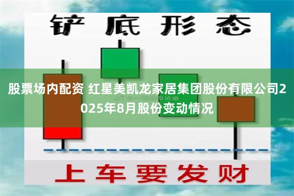 股票场内配资 红星美凯龙家居集团股份有限公司2025年8月股份变动情况