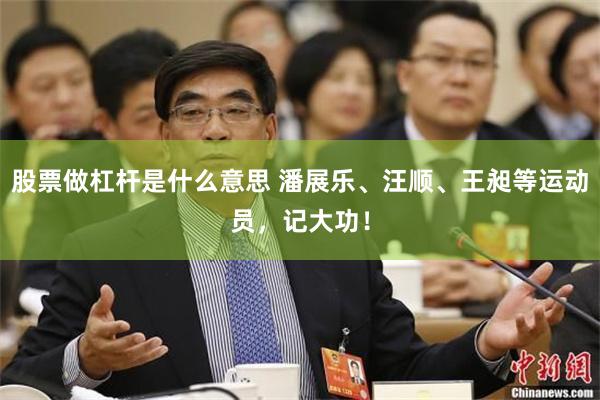 股票做杠杆是什么意思 潘展乐、汪顺、王昶等运动员，记大功！