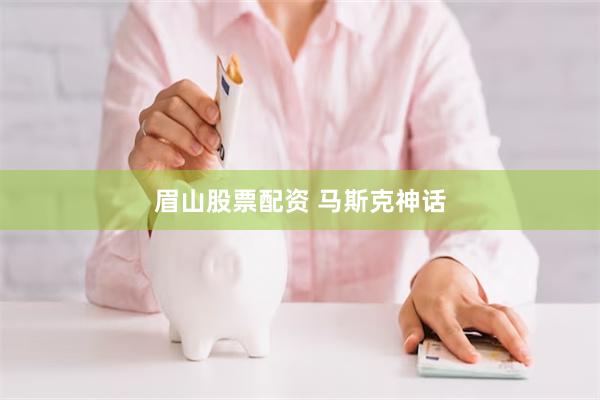 眉山股票配资 马斯克神话