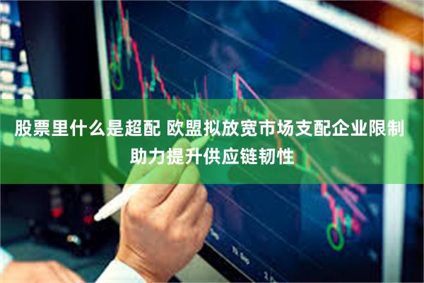 股票里什么是超配 欧盟拟放宽市场支配企业限制 助力提升供应链韧性